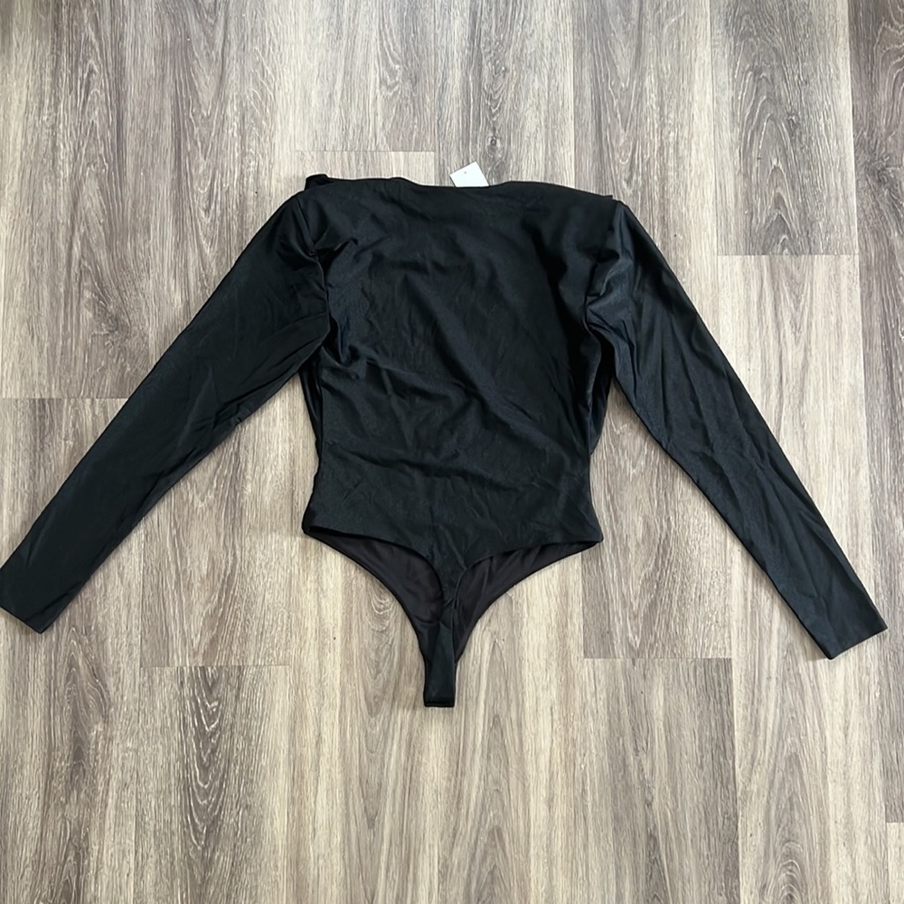 And Now This Long sleeve Bodysuit Black Medium - Picture 5 of 7